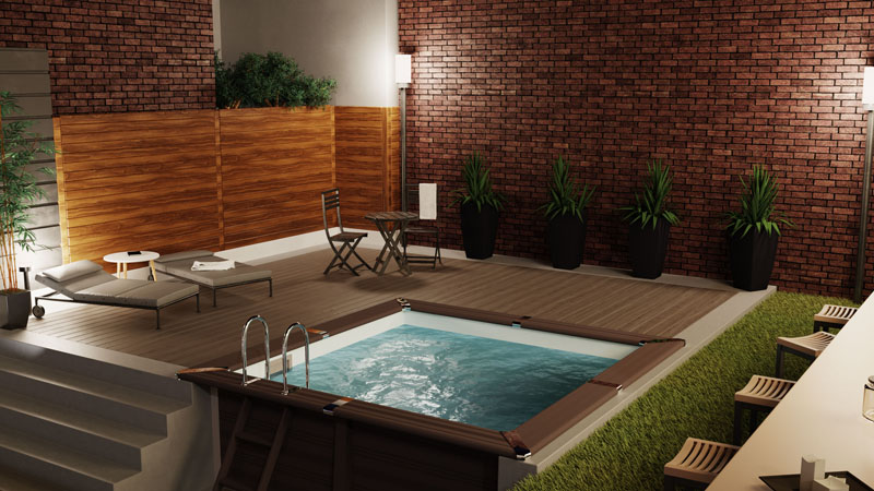 Avantgarde Cuadrada 326 X 326 X ↕96 CM - Imagen 2