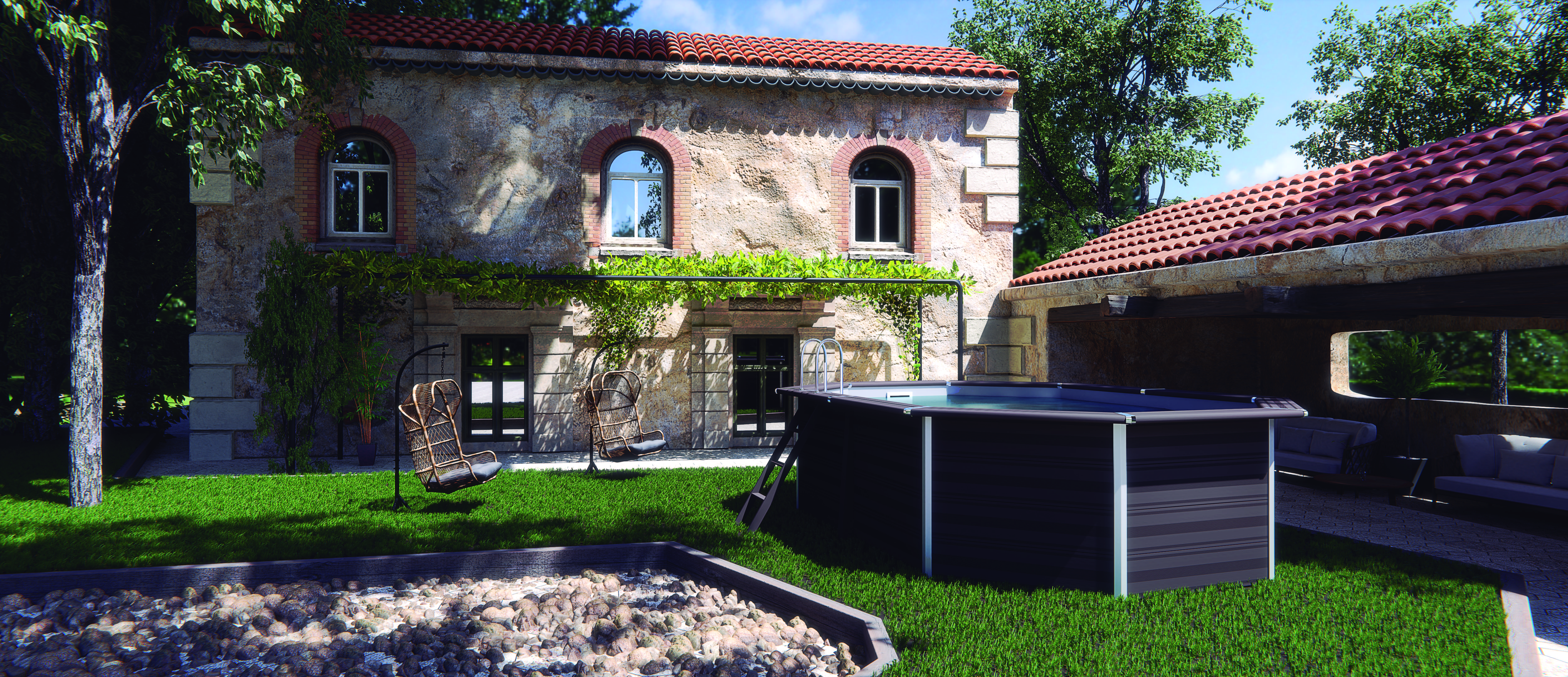 Avantgarde Ovalada 664 X 386 X ↕124 CM - LED - Imagen 2