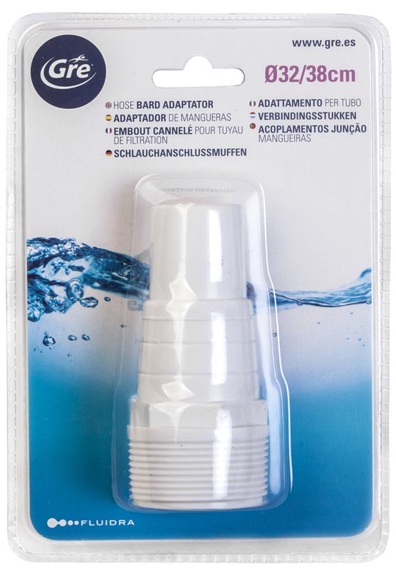 Accesorios para mangueras ADAPTADOR MANGUERA FILTRACIÓN Ø38/32MM - Imagen 2
