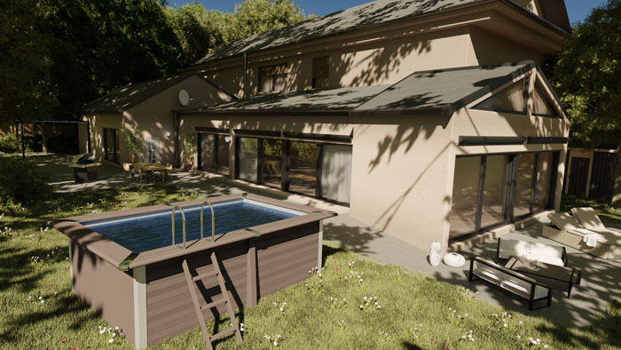 Avantgarde Rectangular 326 X 186 X 96 CM - Imagen 2