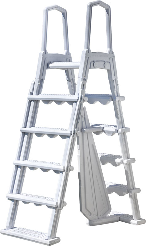 Escaleras para piscinas elevadas ESCALERA DE SEGURIDAD 2X4 PELDAÑOS - MOLDEADA POR SOPLADO - Imagen 9