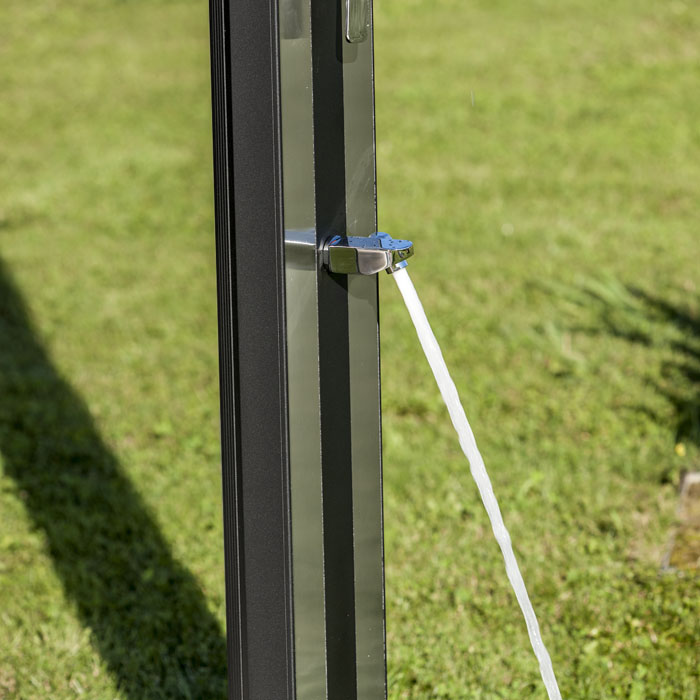 Ducha solar DUCHA SOLAR PREMIUM ALUMINIO CON LAVAPIÉS - 38L - Imagen 5