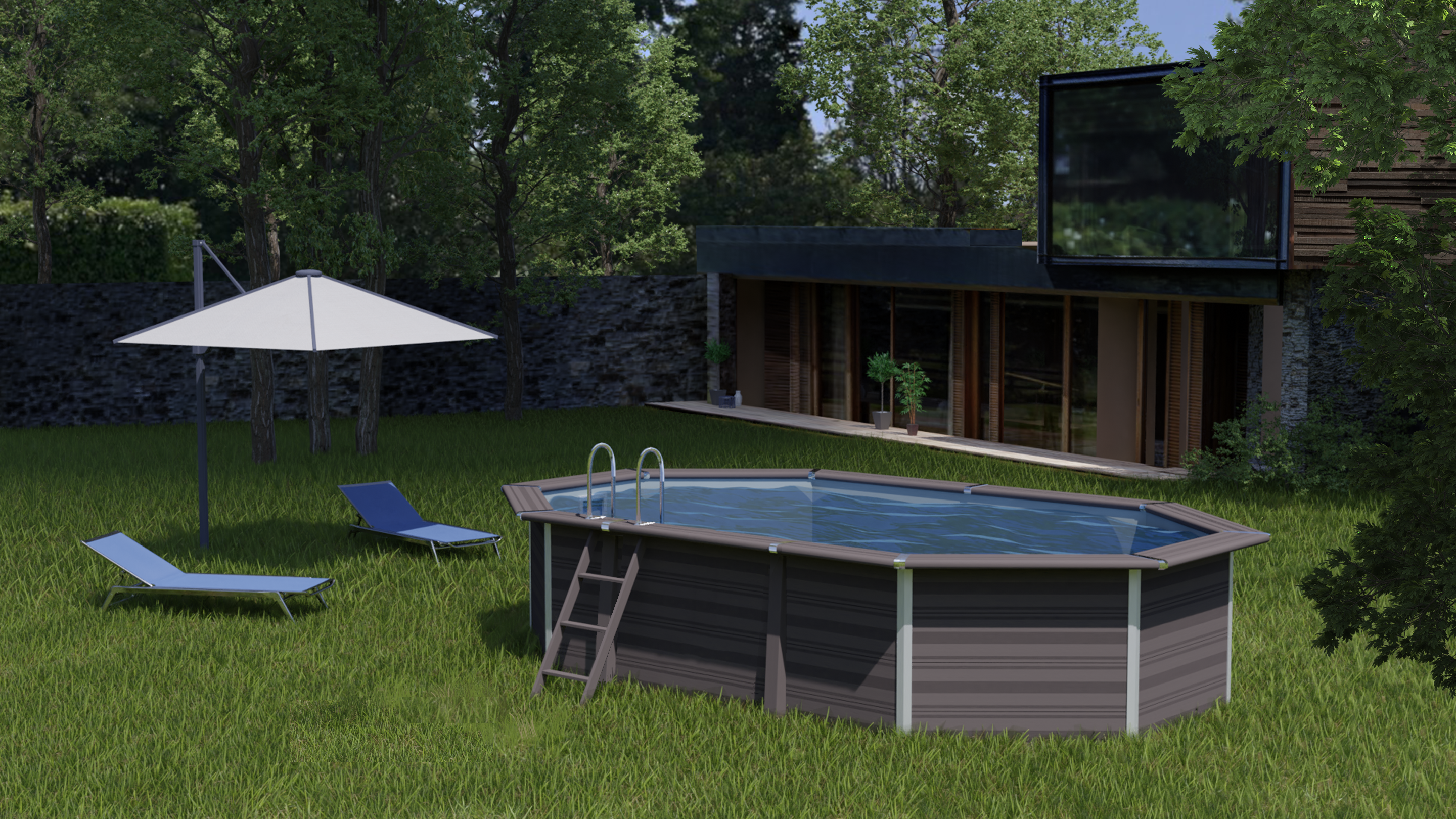 Avantgarde Ovalada 804 X 386 X ↕124 CM - Imagen 2