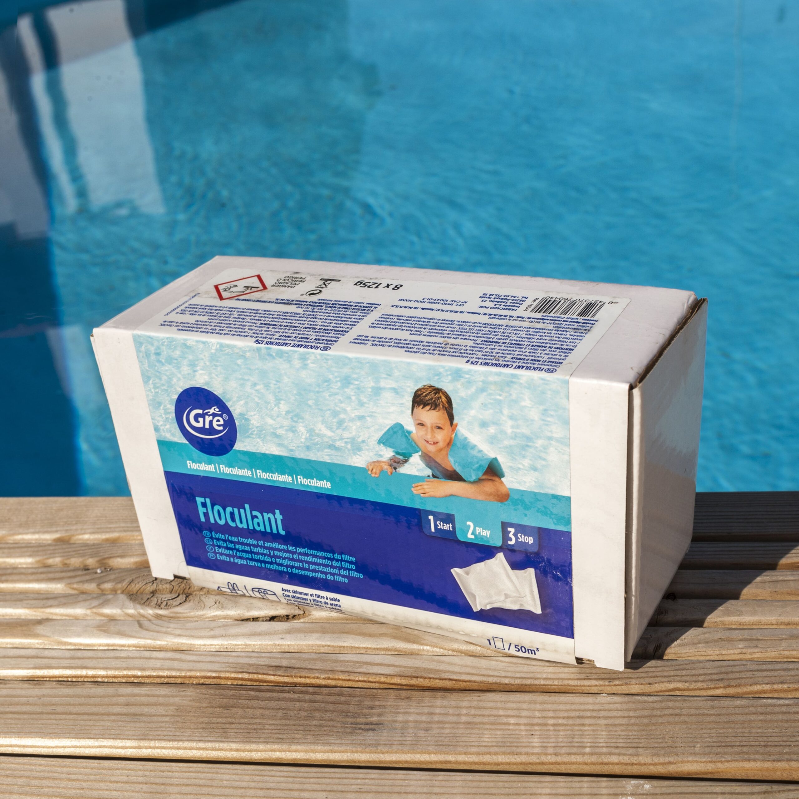 Floculante CARTUCHOS FLOCULANTES 125G - Imagen 2