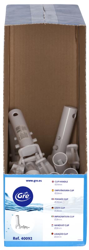 Otro material de limpieza EMPUÑADURA CLIP Ø28MM - Imagen 2