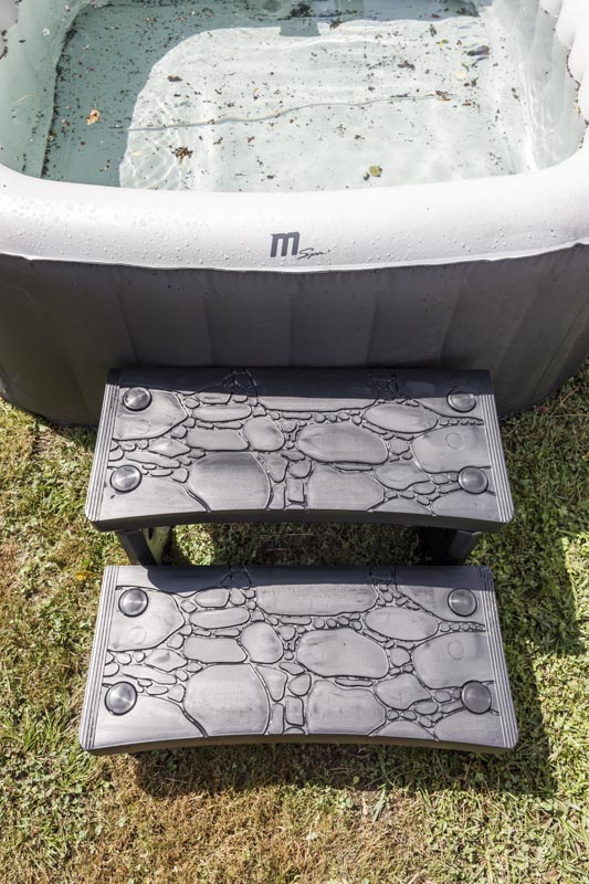 Escaleras para spas 2 PELDAÑOS – HDPE - Imagen 4