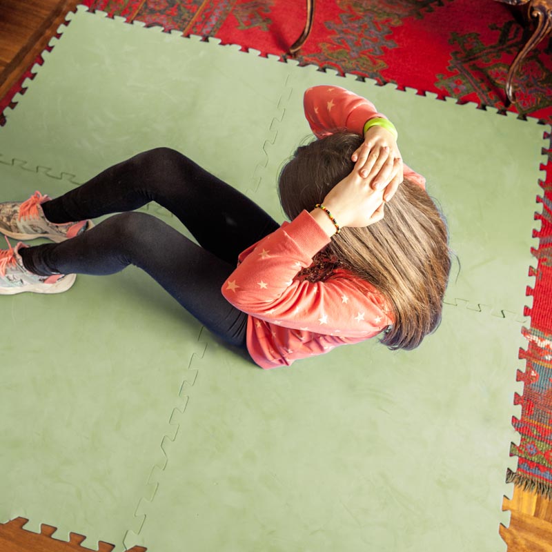 Tapices de suelo PROTECTOR SUELO VERDE – 9 UD. 81 X 81 CM - Imagen 4