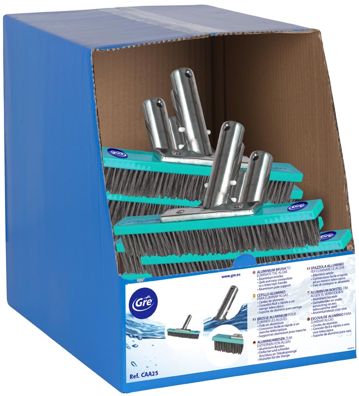 Cepillos CEPILLO ALUMINIO – PARA ELIMINAR ALGAS - Imagen 2