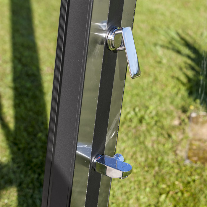 Ducha solar DUCHA SOLAR PREMIUM ALUMINIO CON LAVAPIÉS - 38L - Imagen 4