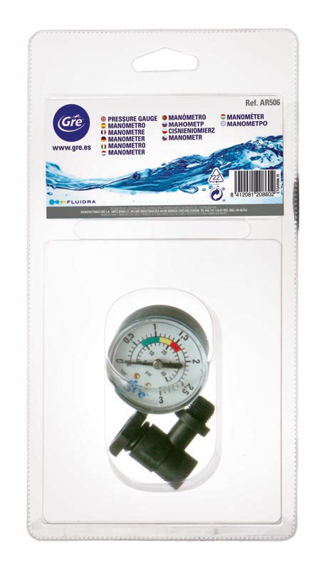 Accesorios para skimmer MANÓMETRO (0,00-3,00 BAR)